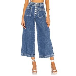 Free People Colette wide leg jeans